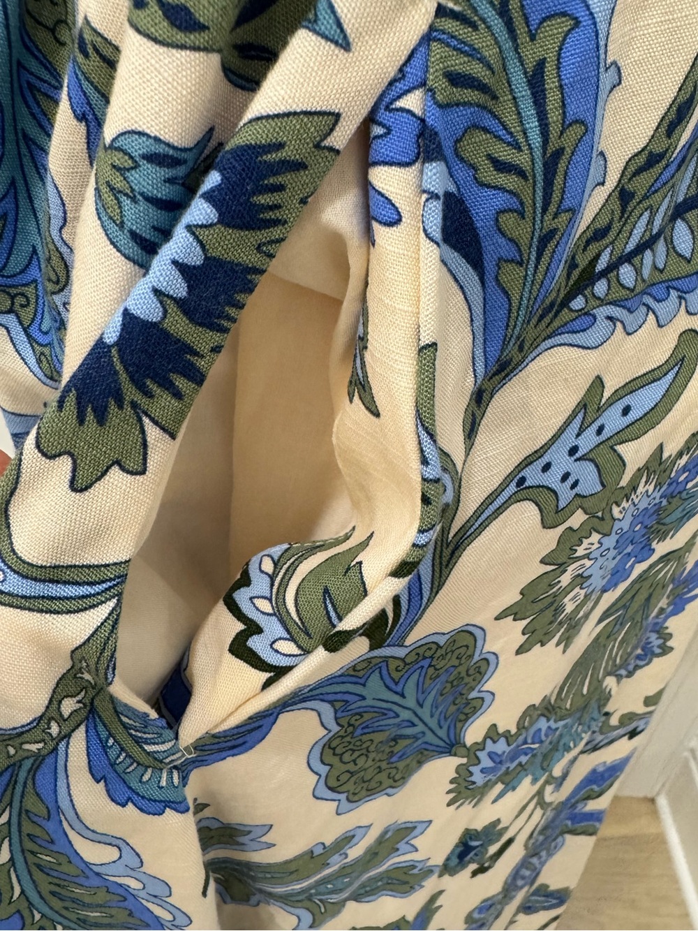 Zara The June Dress Blue Floral Maxi Dress NWT M $69.90 - Picture 6 of 9